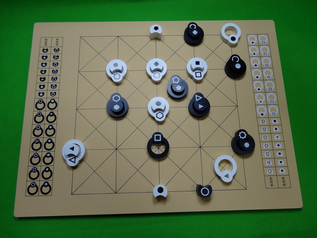 頭脳ゲーム&ボードゲーム「ユニオンキング」の終了写真