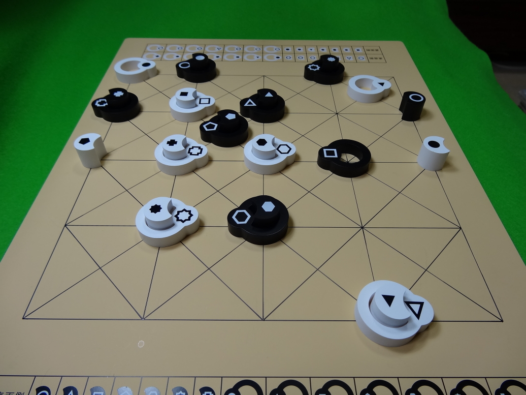 頭脳ゲーム&ボードゲーム「ユニオンキング」の終了写真